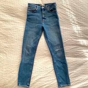 Zara high waisted skinny jeans - 6